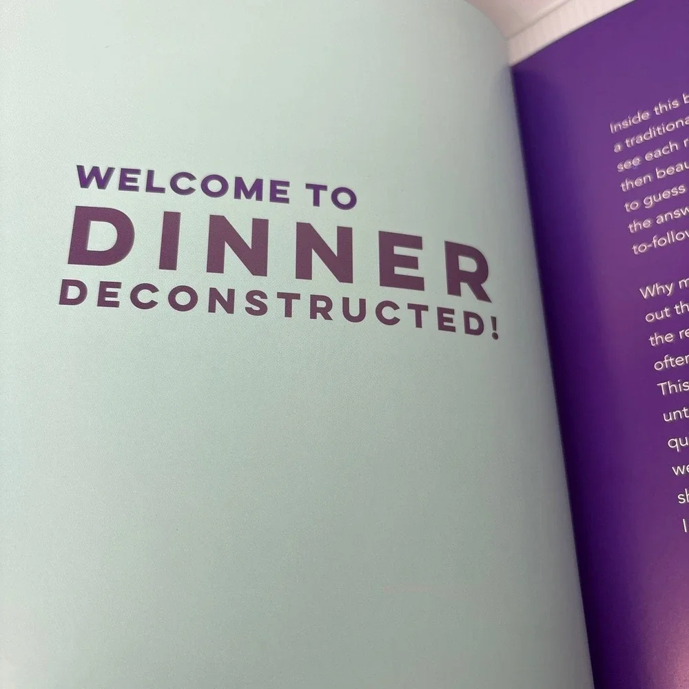 Dinner Deconstructed Cookbook Annabel Staff Pavilion 35 Recipes Food‎